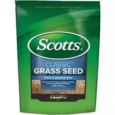 (4)- Scotts Classic 7 Lb. 2800 Sq. Ft. Coverage Sun & Shade Grass Seed