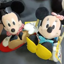 Disney Plush Toy Lot of 2 Mickey Minnie Beach Style Not for sale Size 20cm