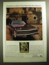 1970 Chrysler Imperial Ad - Imperial's luxury ride has been imitated.