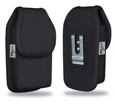 AGOZ Flip Phone Case Belt Clip Holster Pouch for Samsung Rugby 2,3,4, Convoy 3,4