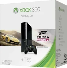 Microsoft Xbox 360 500GB Black Console with Forza Horizon 2