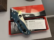 Spyderco Stretch 2 K390 / Blue FRN