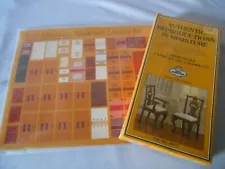 Mini Mundus Chippendale Chairs Kit for dolls house & dolls house bookmaking kit.