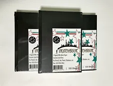 3 SKETCHBOOKS SPECIAL~3 BOOK PACK DEAL~ A GREAT VALUE! ART PAD FOR SALE