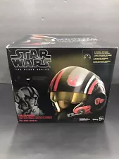 Star Wars The Black Series Poe Dameron Electronic Helmet Disney Hasbro NWB