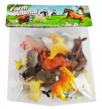 Farm Animals in Bag, 12 Piece - All Brands