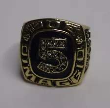 Replica Joe DiMaggio New York Yankees #5 Hall of Fame Ring