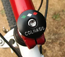 COLNAGO Pantographed Engraved + ITALY Painted Headset Top Cap 1 1/8"