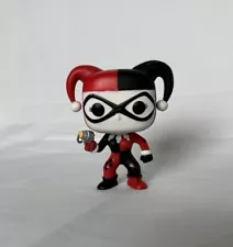 Pop FUNKO Villains DC Batman Harley Quinn with Pop Gun Vinyl Figure #34