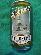 Vernors Ginger Ale Lighthouse Series Collectible Can, St. Joseph Lighthouse, New