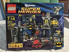 LEGO DC Comics Super Heroes: The Batcave (6860) BRAND NEW SEALED / RETIRED SET