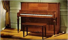 c1950s Music Advertising Postcard "HAMILTON PIANO FOR THE HOME - Style244"