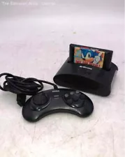 Sega Genesis Classic Video Game Console With Sonic The Hedgehog And Controller