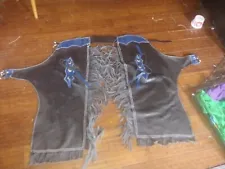 Bullriding gear Bull riding chaps bull rope bullrope rodeo chaps gear