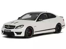 Issue MERCEDES-BENZ C63 AMG 507 DIAMOND WHITE 1/18 BY GT SPIRIT GT899