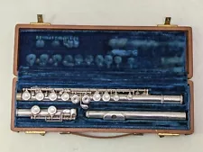 Artley Symphony Closed Hole Flute, Silver Headjoint, Tested!