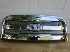 15 16 17 FORD F-150 LARIAT FRONT CHROME GRILL GRILLE OEM