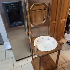 Antique/Vintage Wash Stand With Basin