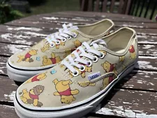 Vans Off the Wall Disney Collaboration Shoes Winnie The Pooh W 8 / M 6.5 Unisex