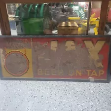 JAX beer sign.