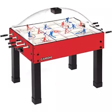 Carrom Super Stick Bubble Hockey Table - Red