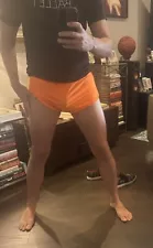 Orange Shorts; Short and sexy, Workout, sleep