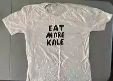 Eat More Kale XXL T-shirt environmental vegan vegetarian vegetable Vermont