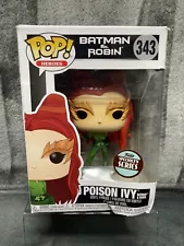 Funko Pop! DC Batman & Robin Poison Ivy (Specialty Series) #343 Uma Thurman Rare