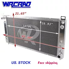 34" Radiator fits Chevy Silverado 1500 2500 3500 Suburban Tahoe Yukon 5.3L 6.0L