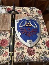 Legend of Zelda Link's Master Sword & Hylian Shield - Full Size Local Pickup