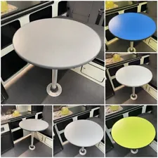 Campervan/Motorhome 400/500/600mm Round/Circular Table Top - Choice Of Colours