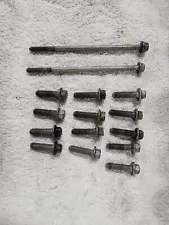 Oil Pan Bolt Kit For LSX 5.3 6.0 6.2L For Camaro Z28 LS1 LS2 LS3 LS6 oem used