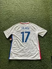 Nike USA Olympics Men's Home Jersey 2016 Legend Heath #17 - White