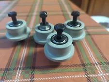 FOUR 4 Total Gym Rollers for 1100 1400 1600 1700 1800 1900, Supreme Supra Elite