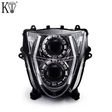 KT Full LED Motorcycle Headlight for Suzuki Hayabusa GSX1300R 2008-2020 Headlamp (For: 2020 Suzuki Hayabusa)