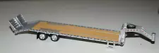 SILVER GOOSENECK HAULER TRAILER DIECAST DIORAMA 1/64 SCALE GREENLIGHT FARM TOY