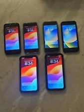 New ListingLot of 6 Apple iPhones