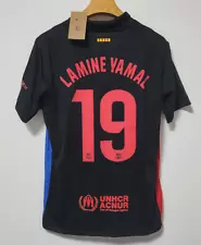 New ListingLAMINE YAMAL #19 OLMO #20 Soccer Jersey 2024/2025 Black Football Shirt for Man