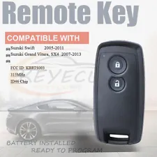 for Suzuki Swift SX4 Grand Vitara Smart Remote Key Fob KBRTS003 315MHz ID46 Chip