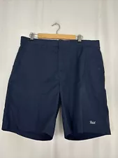 riverside navy blue shorts pabst blue ribbon delivery mens 38x9