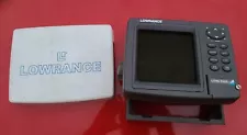 Lowrance LMS 522c IGPS GPS/Fishfinder Head Unit Only Tested No Cables