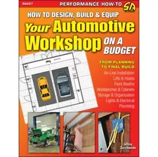 How To Design, Build & Equip Your Automotive Workshop On A Budget CarTech SA207P