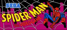 Spider Man The Video Game Sega Arcade Marquee For Header/Backlit Sign