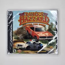 The Dukes of Hazzard Racing For Home Windows PC Game 95/98 2 CD -- NEW SEALED!