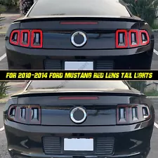 Tail Lights for 2010-2014 Ford Mustang LED Sequential Signal DRL Brake Lamps Set