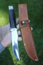 rare Case XX knife fixed stacked sheath 323-6 1965-1969 hunting estate sale