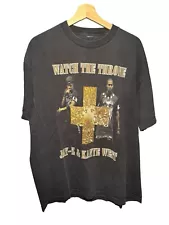 Vintage 2011 Watch The Throne Tour Concert T-Shirt Jay-Z Kanye West XL Rare