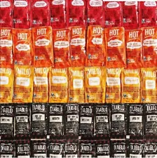 NEW LOT of 50 Taco Bell Sauce Packets Assorted FAST / FREE SHIPPING - BEST DEAL