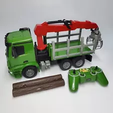 Remote Control Mercedes Benz Log Truck Arcos Crane Truck Double E E353-003 RC