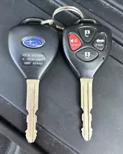 (Lot Of 2) Subaru BRZ PremSmart Key Fob Keyless Entry Remote OEM HYQ12BBY PARTS